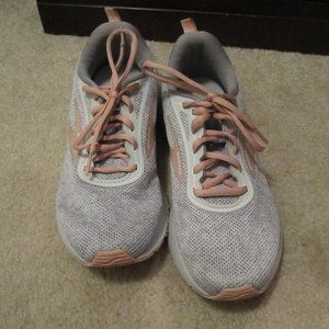 Brooks Anthem 3 Gray/ Peach Running Shoes SZ 8.5